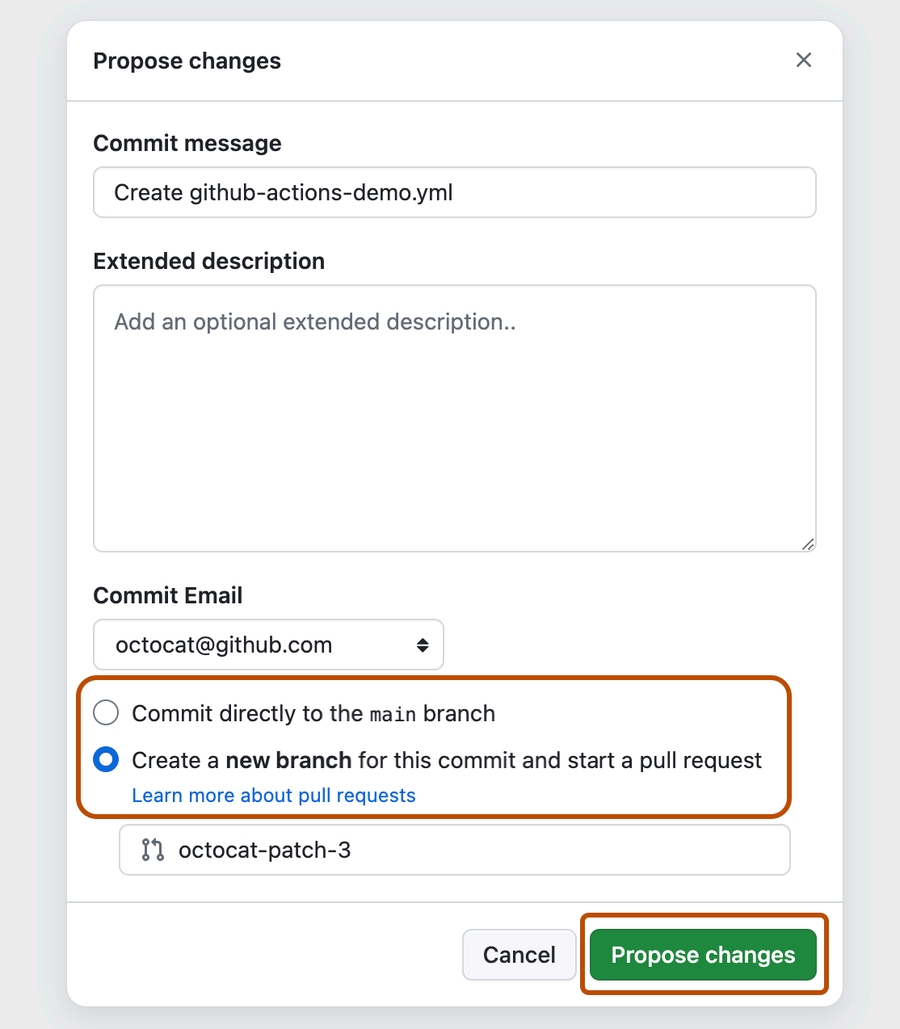 Commit workflow file